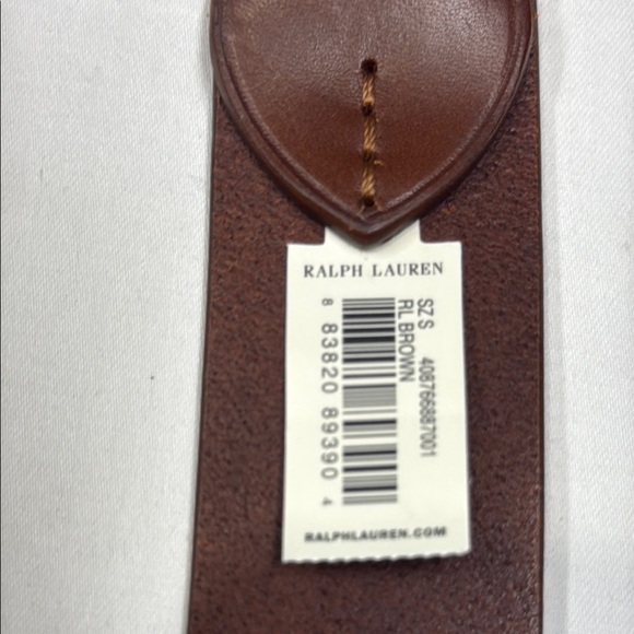 Ralph Lauren Purple Label Women’s Calfskin Letter-Opener Belt made in Italy $895 - Picture 8 of 13